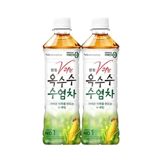 광동 V라인 옥수수수염차 500ml 20개