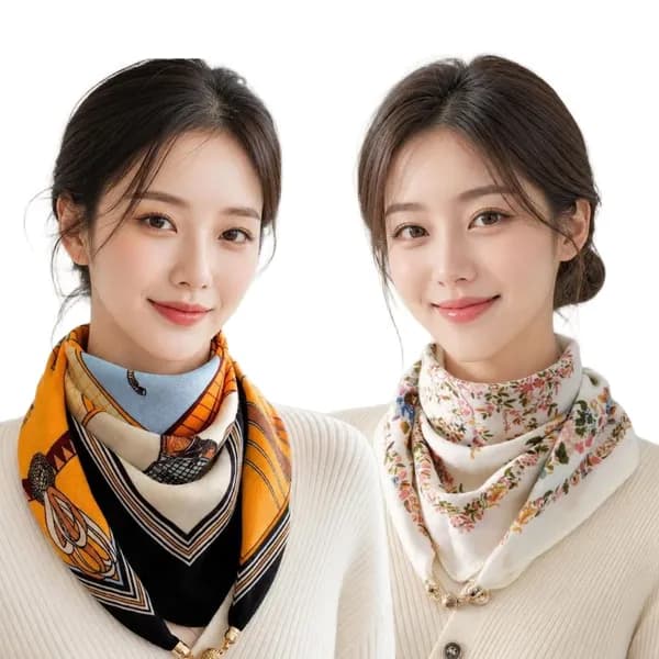 여성 간절기 자석 목 스카프 엘레강스+프레쉬 FREE 2개