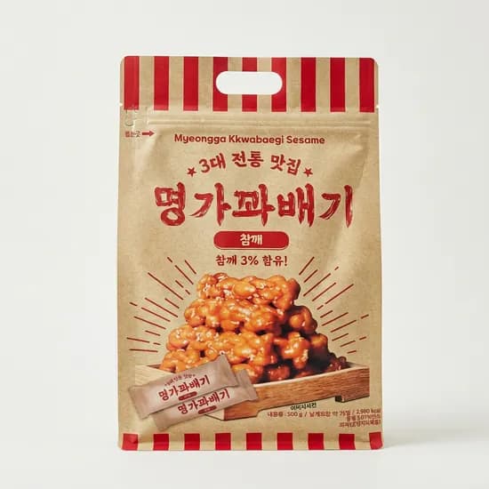 명가 꽈배기 참깨 500g 1개