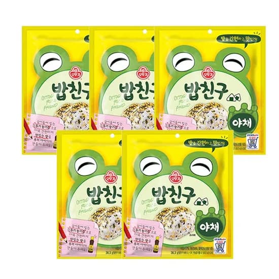 오뚜기 밥친구 야채 36.3g 5개