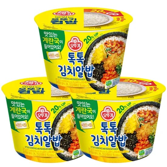 오뚜기 컵밥 톡톡김치알밥 227g 3개