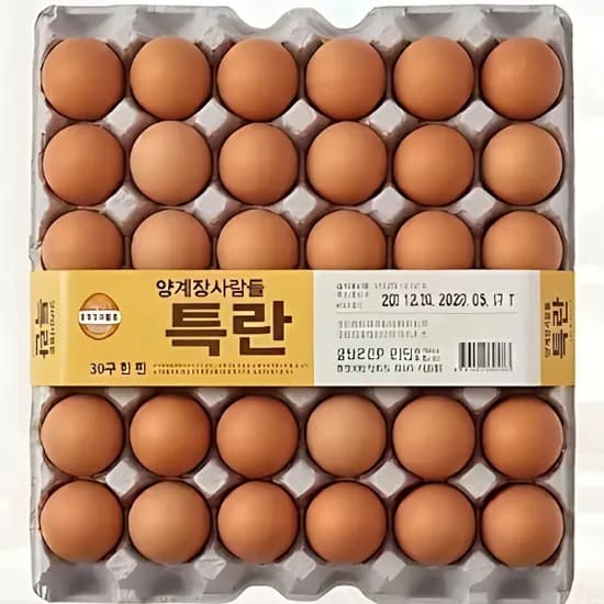 양계장사람들 무항생제 특란 60g 이상 30구 11,500원