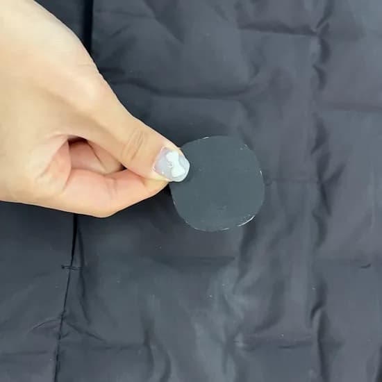 패딩 수선패치스티커 블랙 기본 1개
