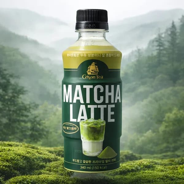 롯데칠성 실론티 말차라떼 340ml 6개 9,900원