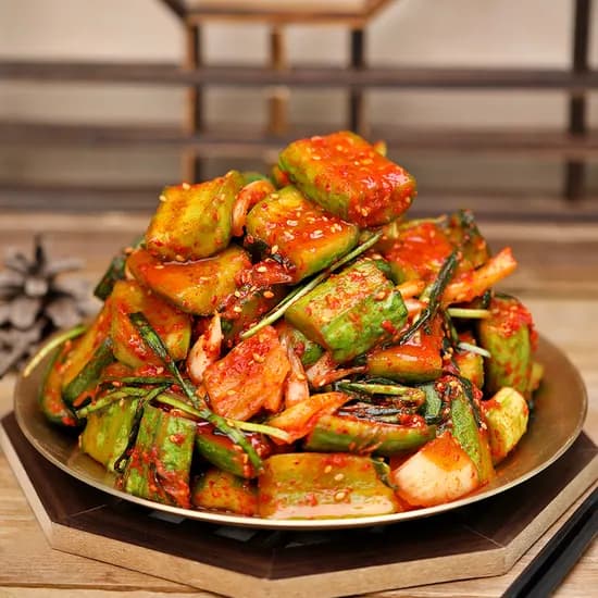 셰프애찬 오이부추김치 2kg 1팩