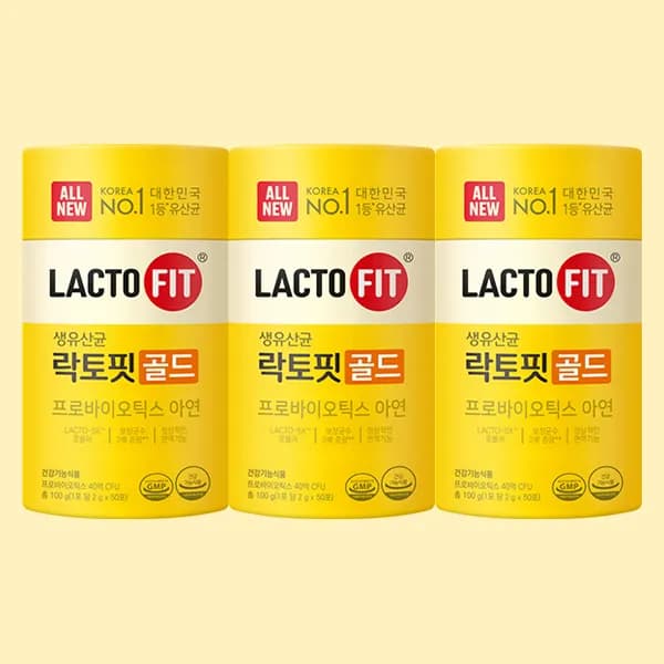 종근당건강 락토핏 골드 2g 50포 3개