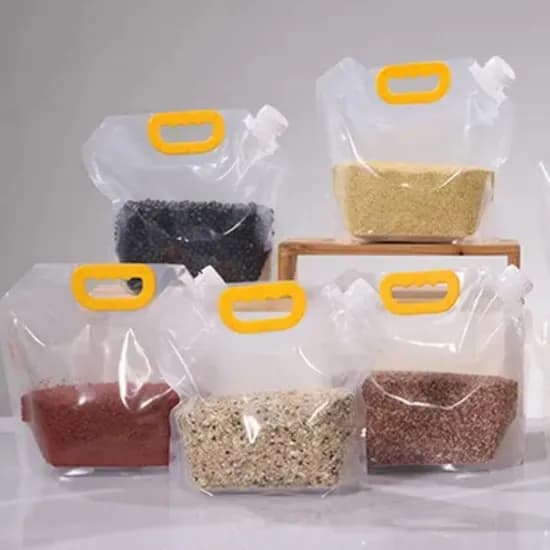 웰피아 생생팩 잡곡 곡물 밀봉보관팩 깔대기포함, 소형 1L 6개, 중형 2.5L 10개, 대형 5L 4개, 깔때기 1개, 메모스티커 64장, 1세트