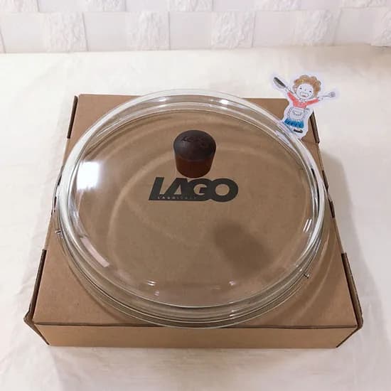 LAGO 돔형 유리뚜껑, 28cm, 1개