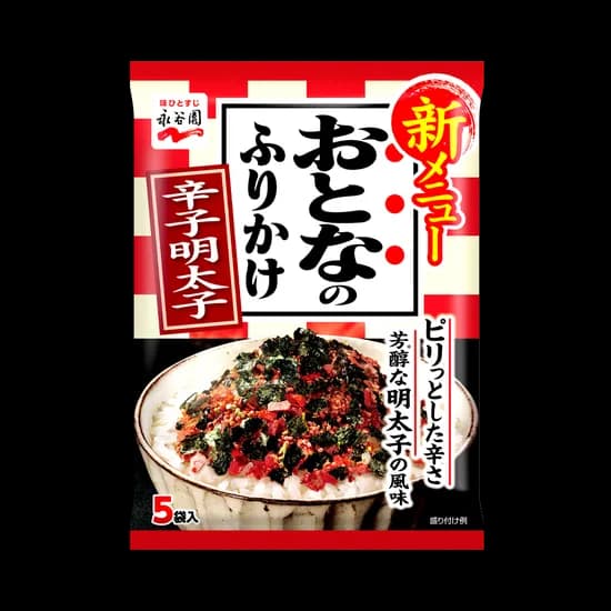 나가타니엔 후리가케 매운 명란맛 6.8g 5개