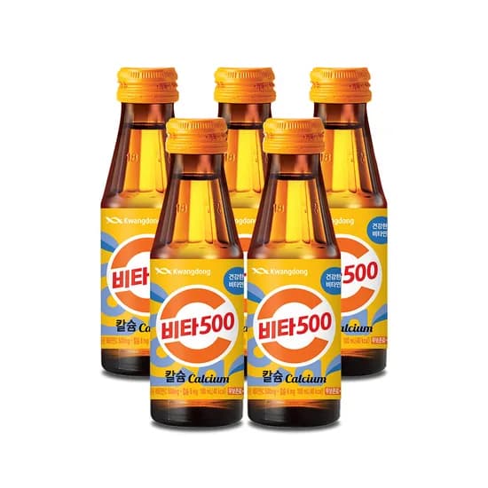 광동제약 비타500 칼슘, 100ml, 50개