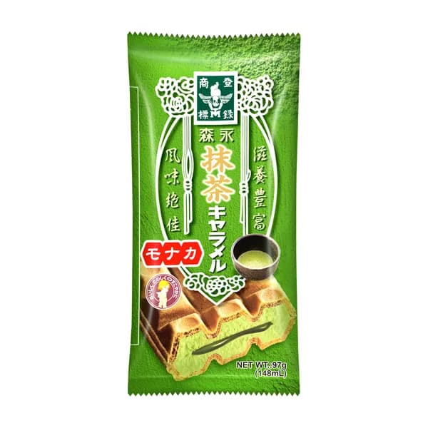모리나가 말차카라멜 모나카 97g 8개 15,200원
