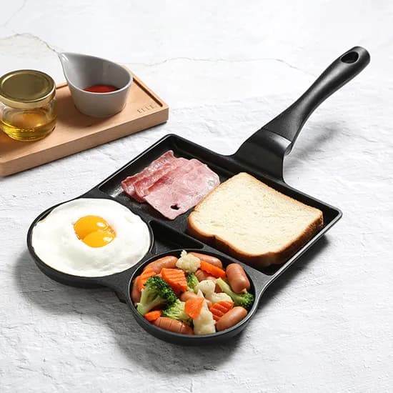 셰프라인 3구 마우스팬, 26cm, 1개