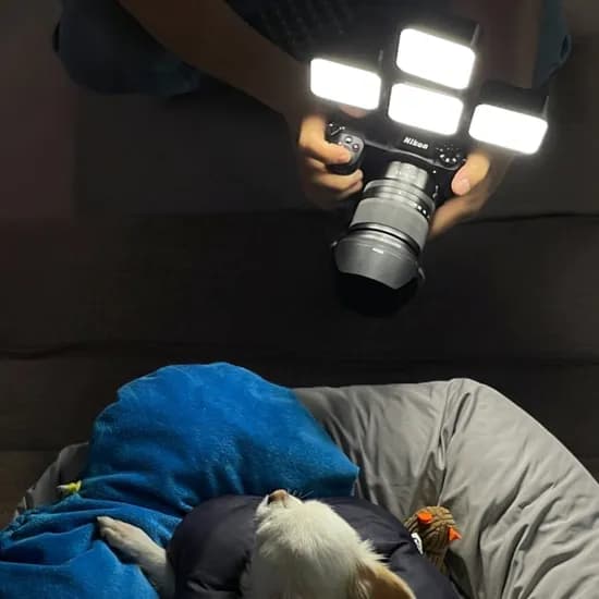 전문 촬영 유튜브 조명 핸드폰 카메라 LED 셀카 장비 1개