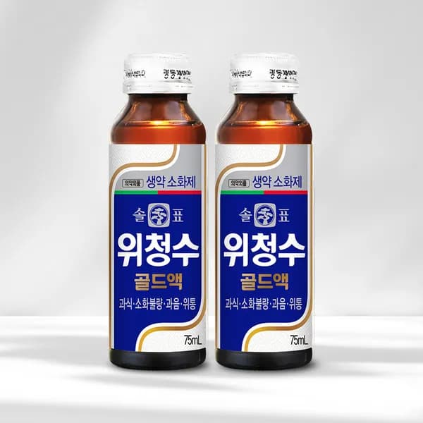 솔표 위청수골드액 75ml 20개