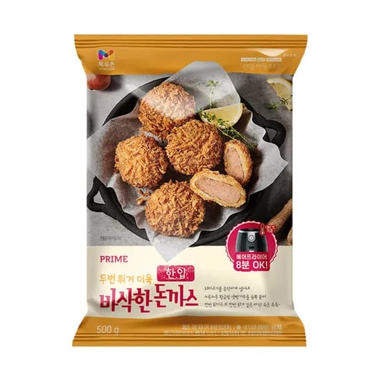 목우촌 프라임 한입 돈까스, 500g, 3개