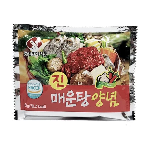 진조미식품 진 매운탕양념 60g 10개