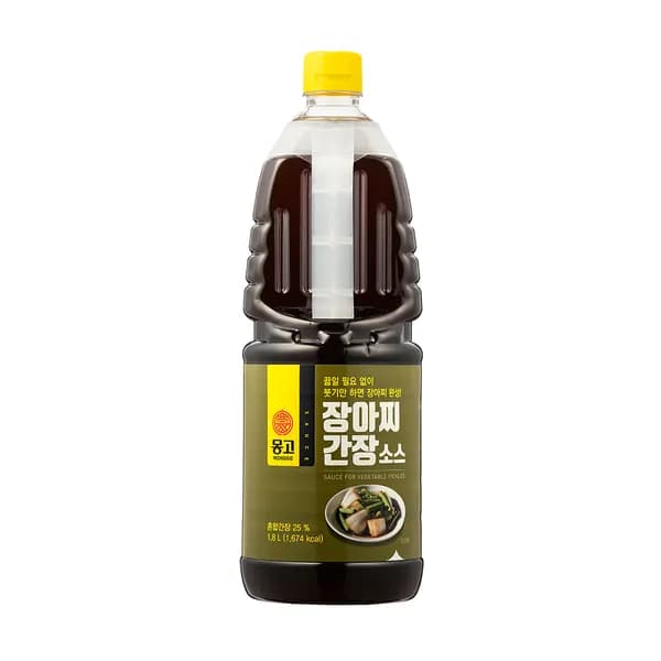 몽고식품 몽고 장아찌 간장 소스 1.8L 1개