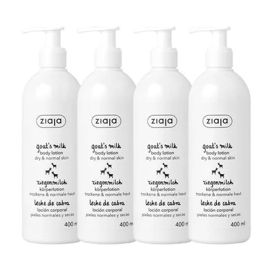 지아자 산양유 바디로션 400ml 4개