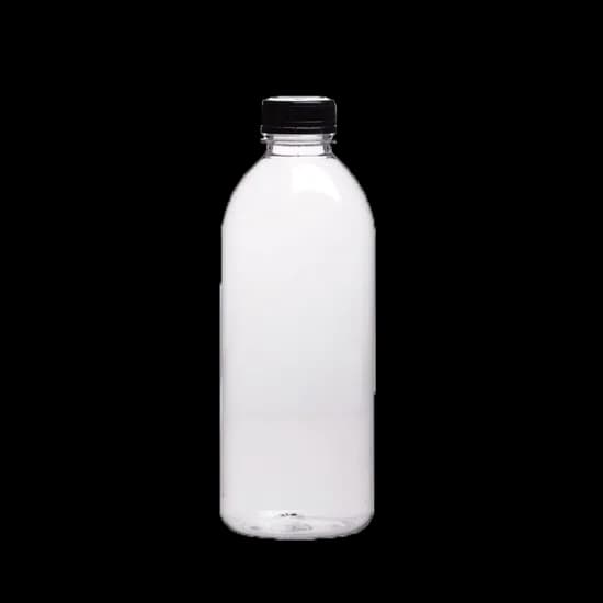 원형 페트 공병, 블랙캡, 1L, 20개