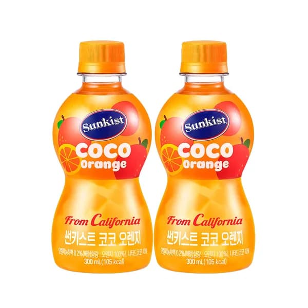 썬키스트 코코오렌지 300ml 20개