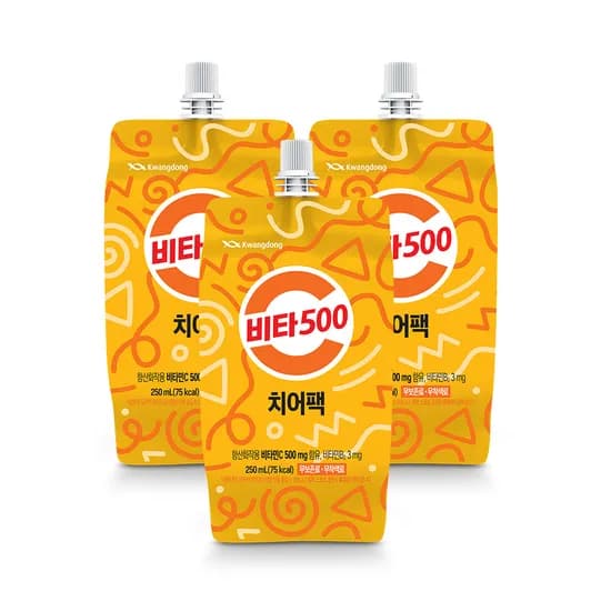 광동제약 비타500 치어팩 250ml 30개