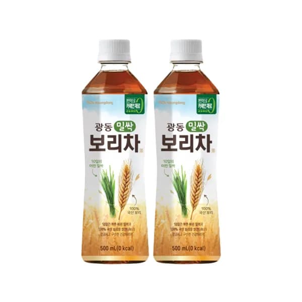 광동 밀싹 보리차 500ml 24병