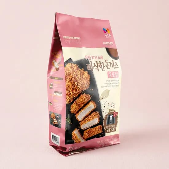 목우촌 프라임 통등심 돈까스 500g 2개