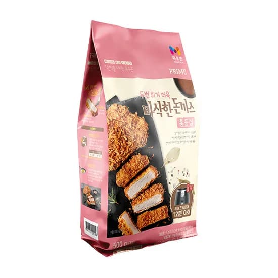 목우촌 프라임 통등심 돈까스 500g 4개