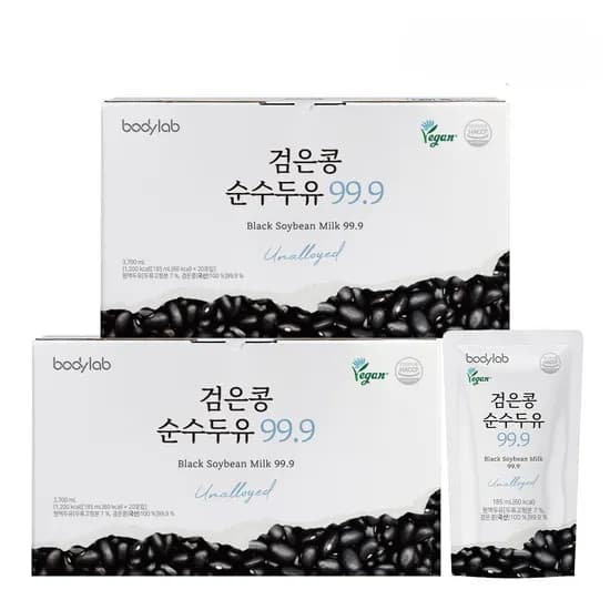 검은콘 순수두유 99.9 185ml 40포
