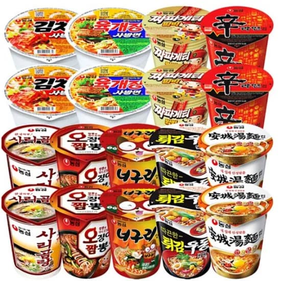 김치사발면 2개 외 8종 1세트