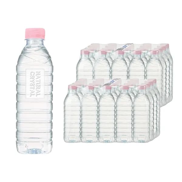 크리스탈 생수 무라벨 500ml 60개