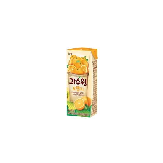 남양 과수원, 오렌지, 190ml, 24개