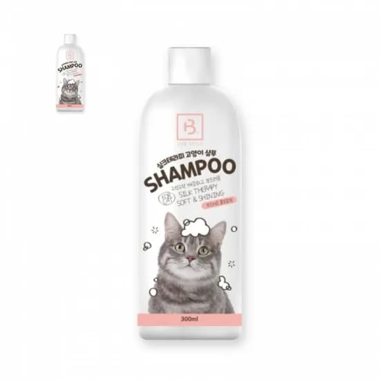 브리더랩 실크테라피 고양이 샴푸, 300ml, 1개