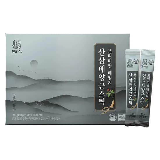 동의삼 프리미엄 데일리 산삼배양근스틱 10g 30포 1개