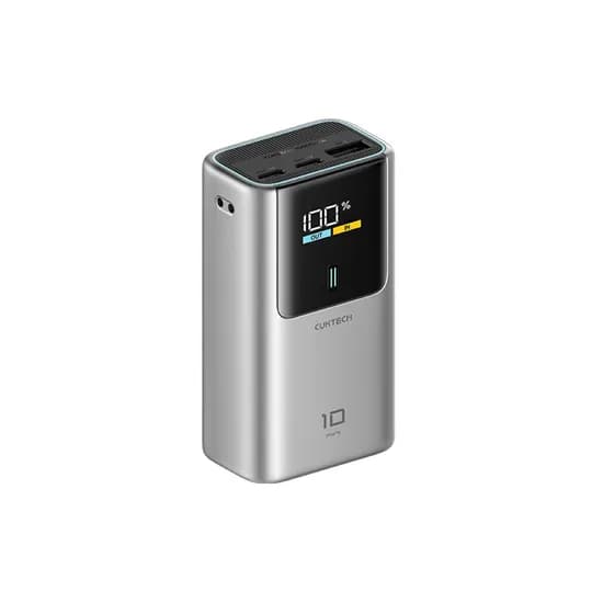 CUKTECH 쿡테크 10 mini 파워뱅크 PB1055 10000mAh 55W 고속 충전 보조배터리, 그레이, 1개