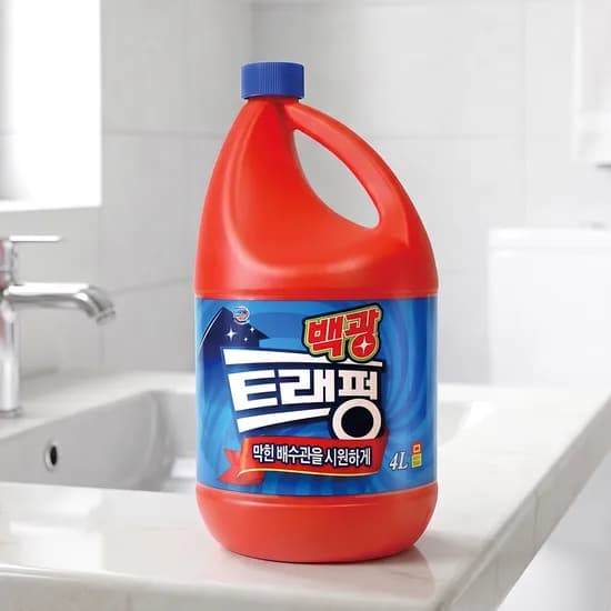 백광 트래펑 배수구 세정제 4L 1개