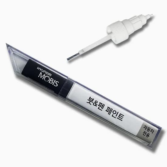 제일케미칼 기아 붓펜 카페인트 SWP 스노우화이트펄 베이스 펄 2개세트 1개