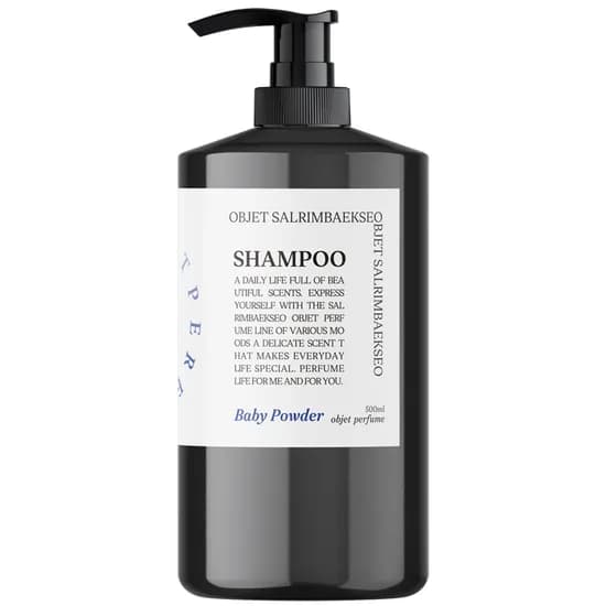 살림백서 오브제 퍼퓸 샴푸 베이비파우더향 500ml 1개