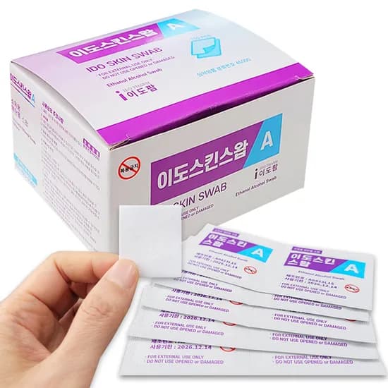 이도스킨 알콜스왑 A 100매입 3개