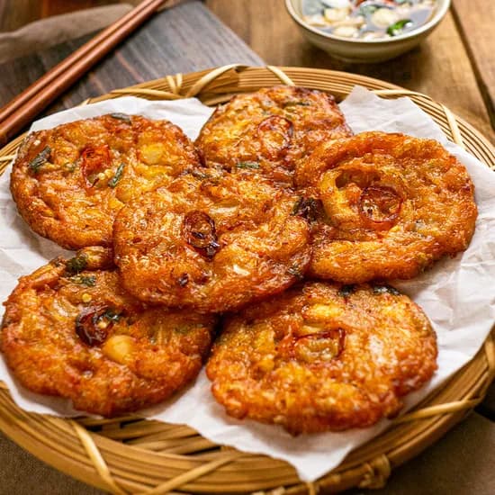 월남관 오징어김치전 1kg 1개