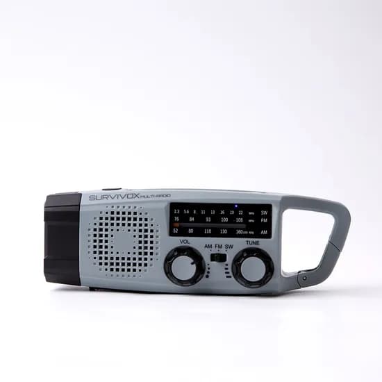 디큐브 서바이복스 다용도 라디오, 그레이