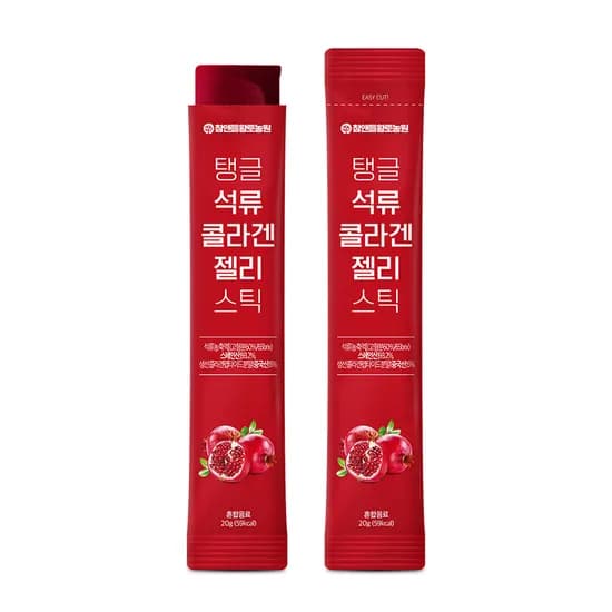 참앤들황토농원 탱글 콜라겐 석류젤리 스틱 20g 100포 1개