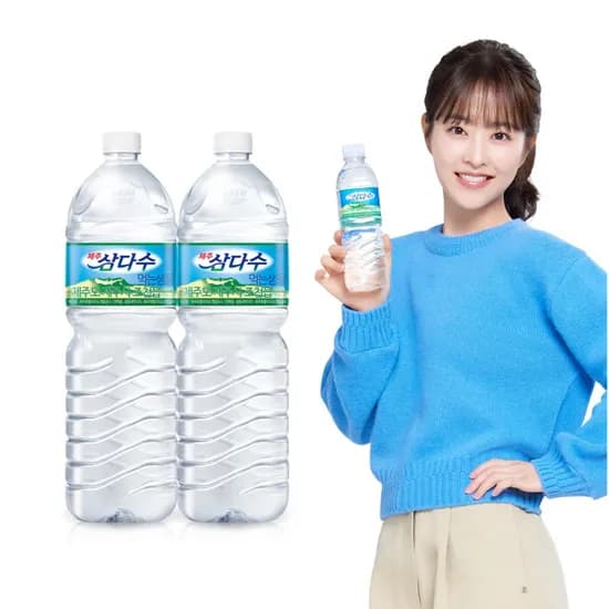 제주 삼다수, 라벨 랜덤, 2L, 12병