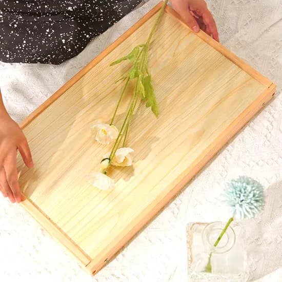 원목 접이식 좌식 테이블 50x30x20cm 1개