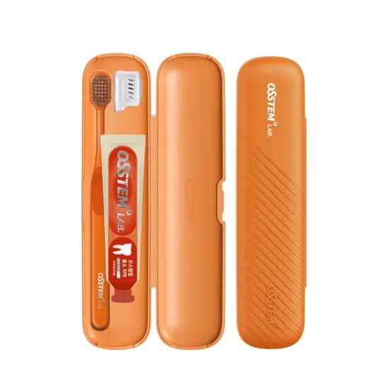 오스템 치약칫솔세트 오렌지 40g 1개