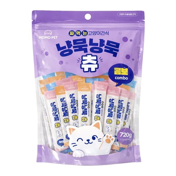 냥묵냥묵 츄, 콤보, 12g, 60개입, 1개