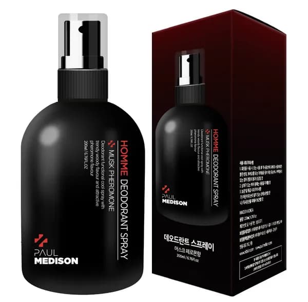 폴메디슨 옴므 데오드란트 스프레이 머스크페로몬향 200ml
