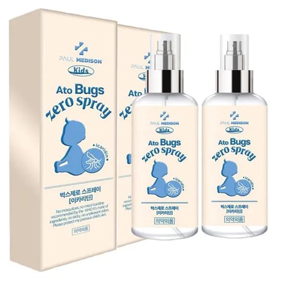 폴메디슨 키즈 아토 벅스제로 스프레이 50ML, 2개