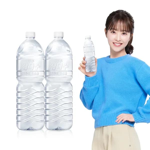 제주 삼다수 무라벨 2L 6개
