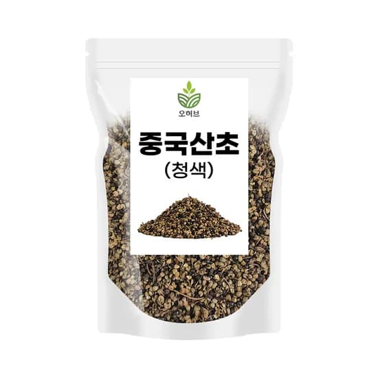 오허브 중국산초 청색 마자오 100g 1개